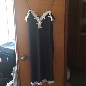 Navy Knit Dress